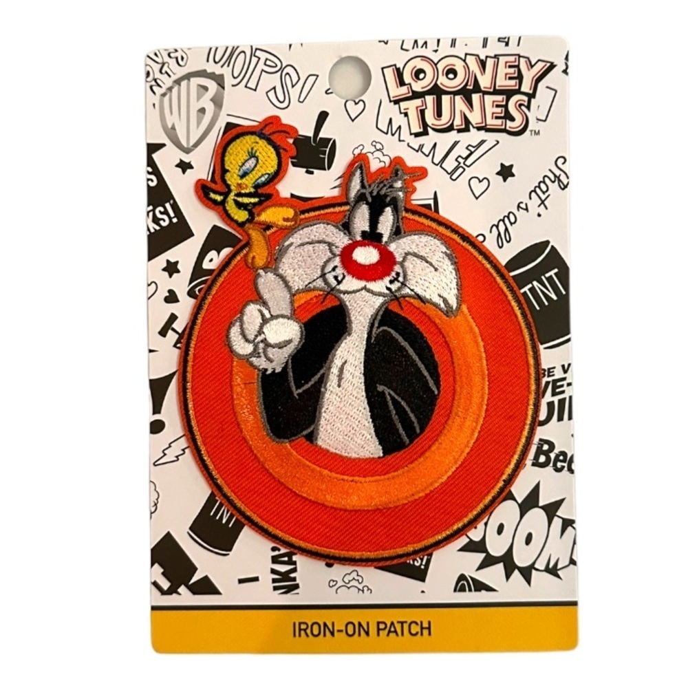 Looney Tunes Loungefly Sylvester & Tweety Bird Embroidered Iron On Patch New
